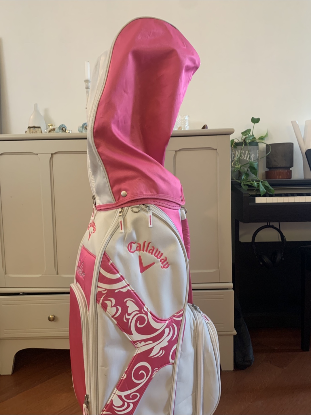 Callaway Solaire Golf Bag - Pink & White - photo 3