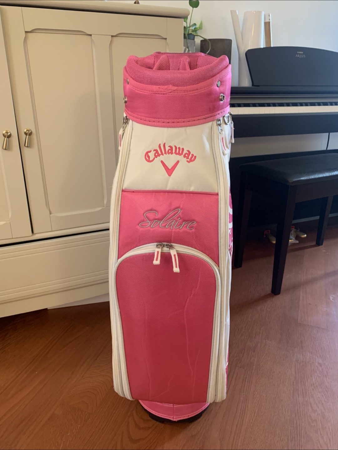 Callaway Solaire Golf Bag - Pink & White - photo 2