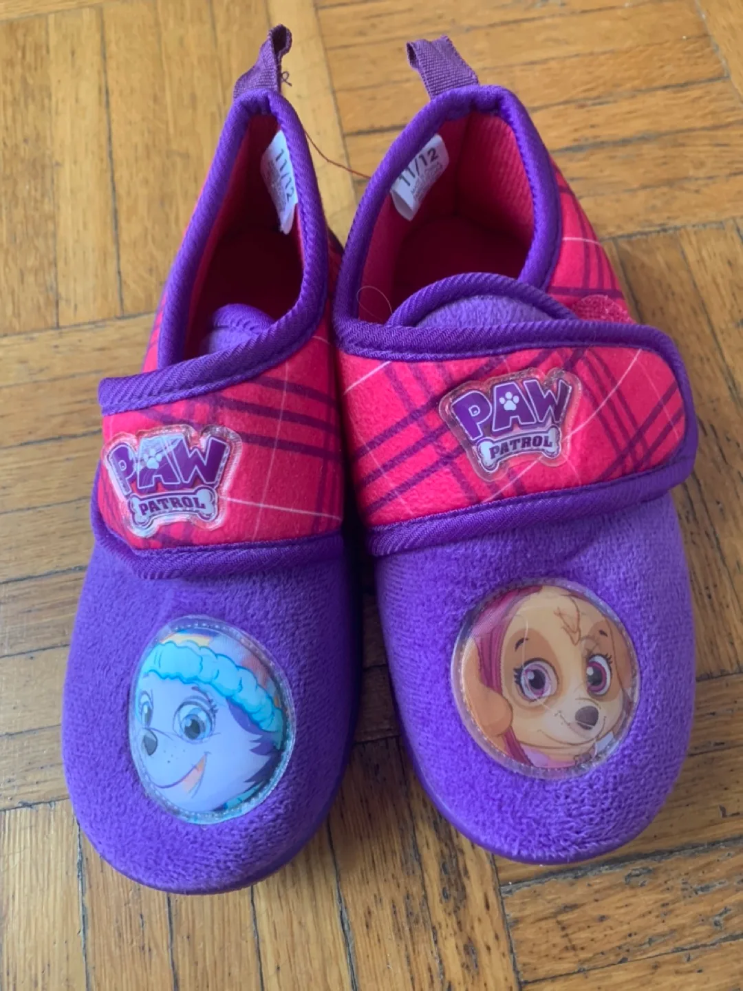 Brand New. Paw Patrol Skye & Everest Slippers - Size 11/12 thumbnail
