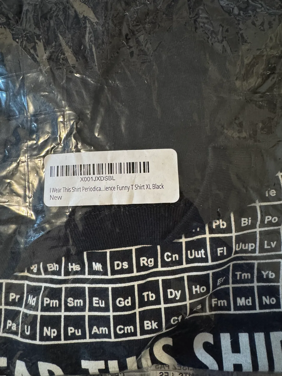 New GILDAN Periodic Table Shirt thumbnail