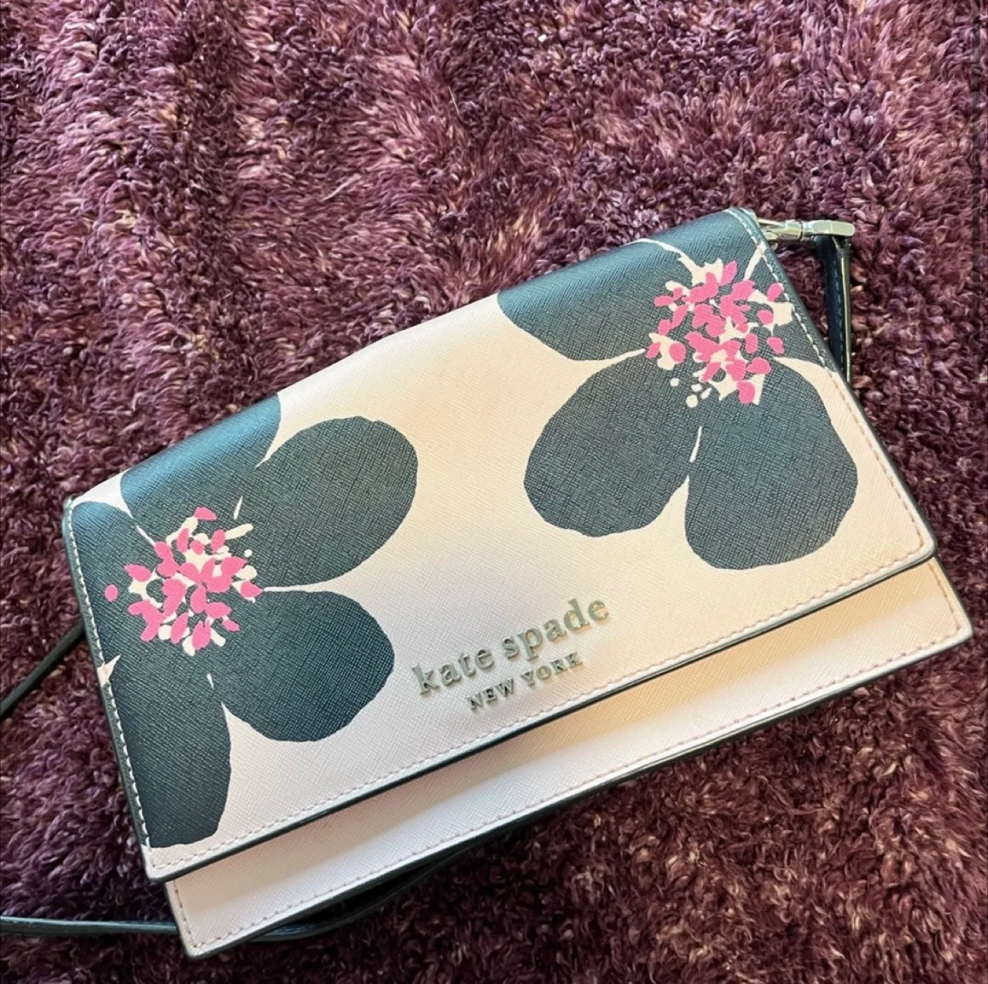 Kate Spade Floral Crossbody Bag image indicator(3)