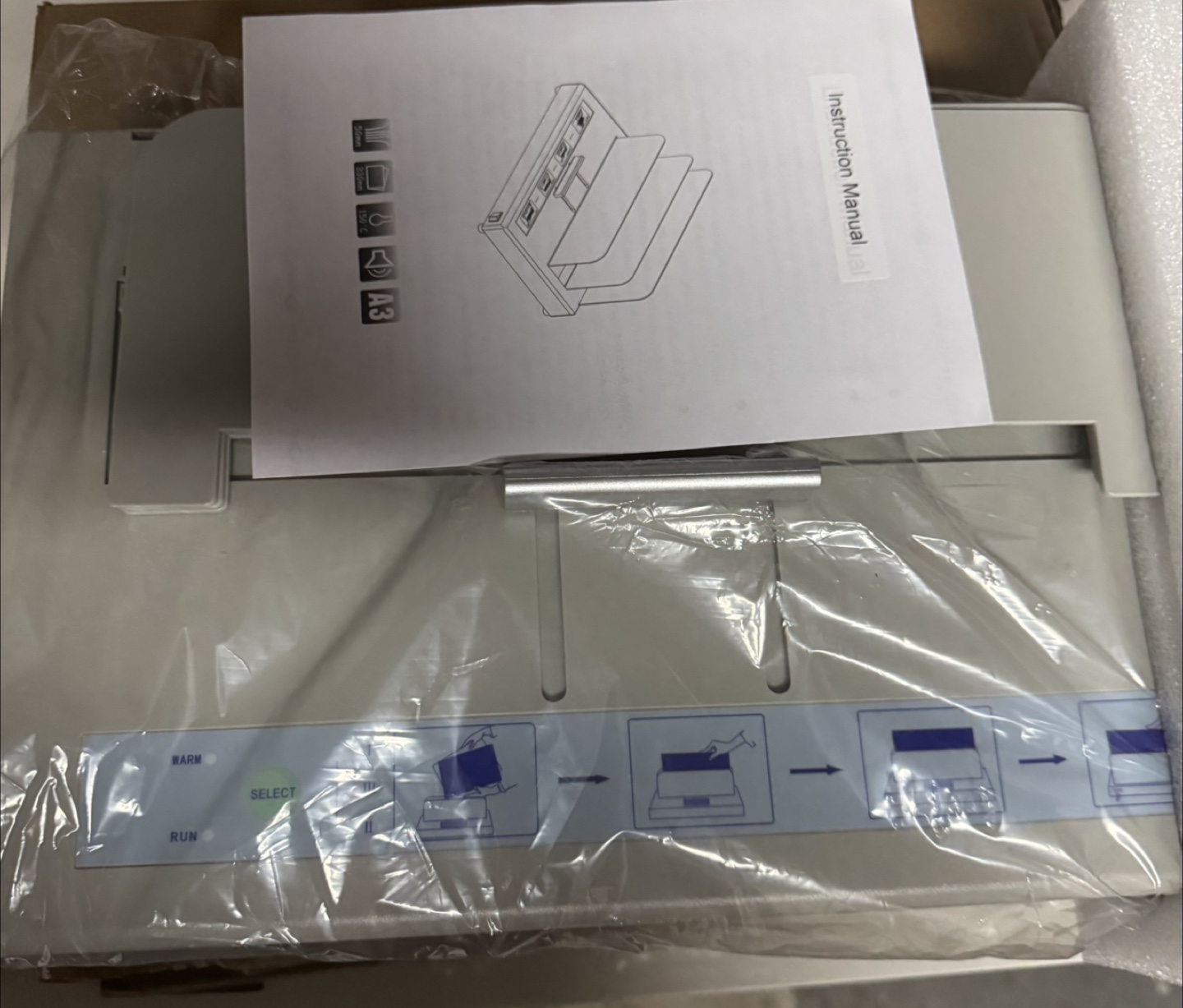 New Hoqqf Thermal Binding Machine - White - photo 4