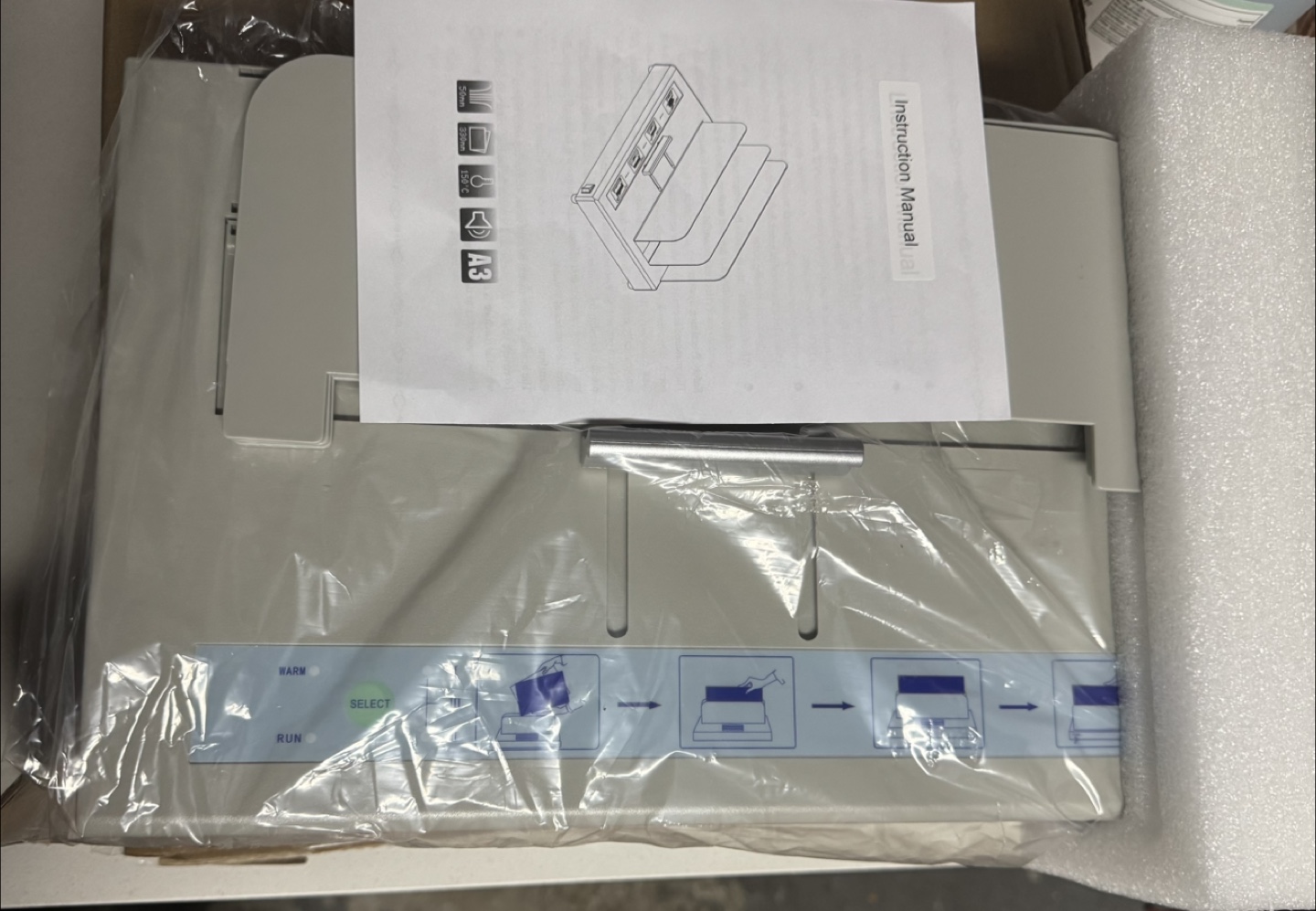 New Hoqqf Thermal Binding Machine - White - photo 3