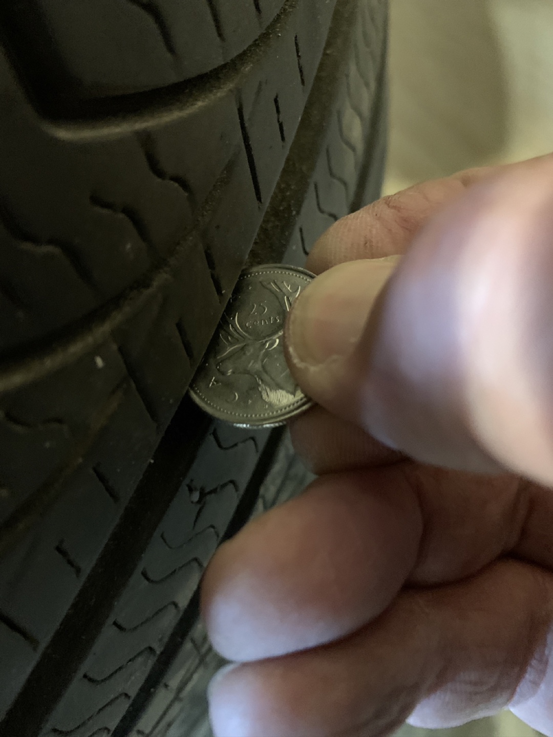 One set of 4-tires with unknown style of rims - photo 4
