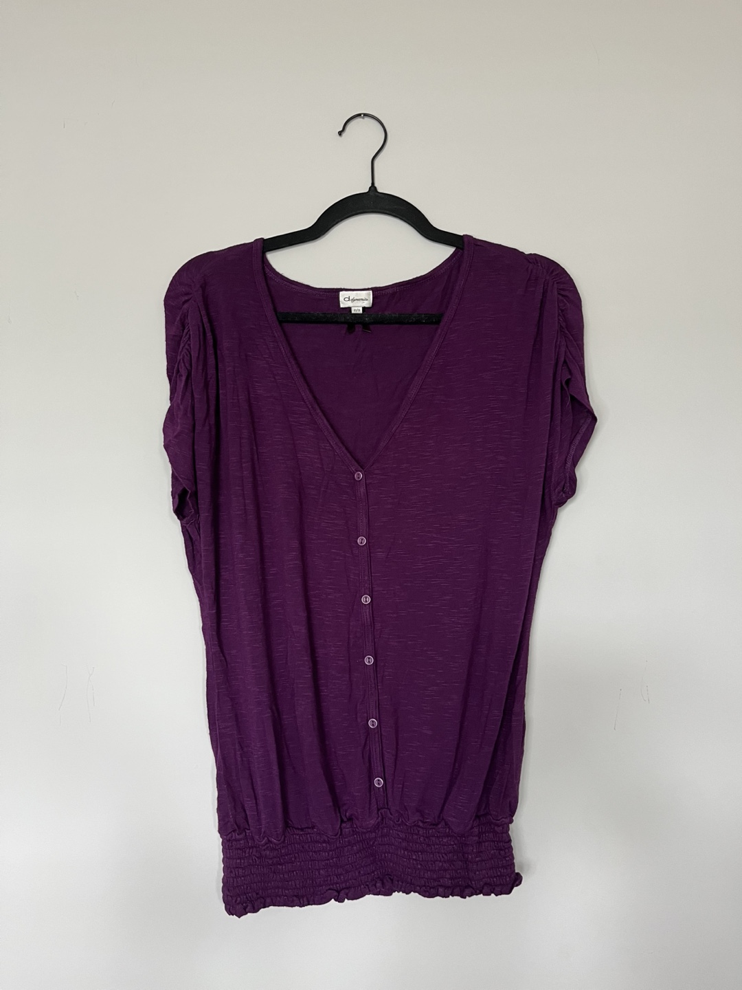 Purple Vintage Y2K Dynamite Top