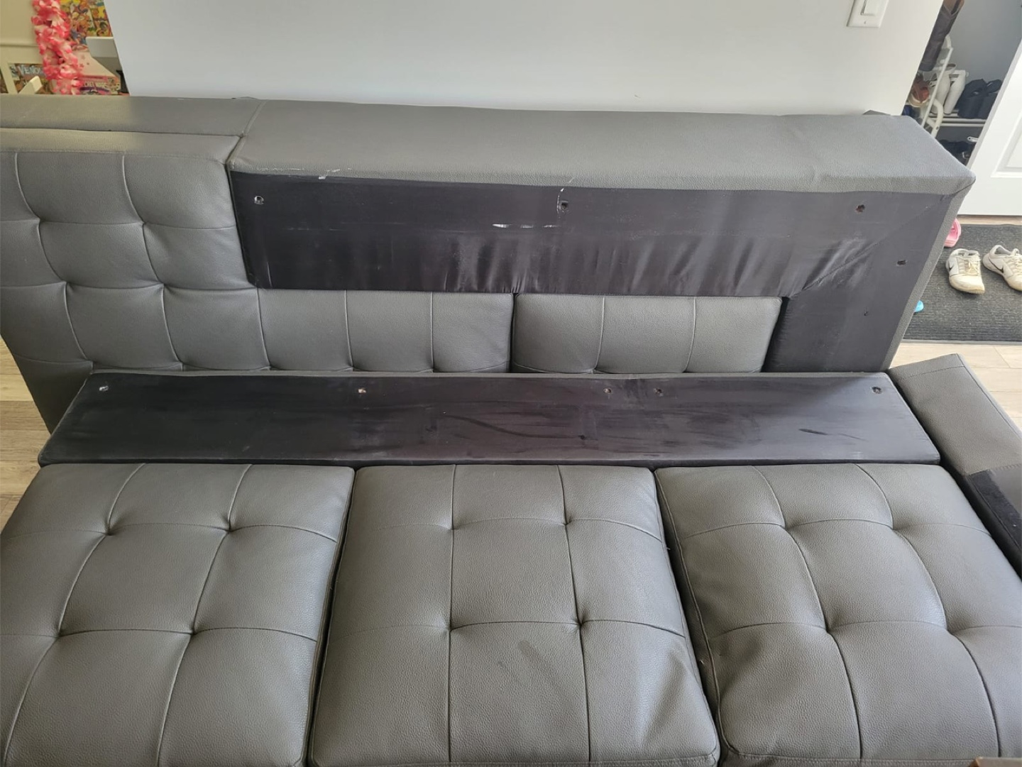 Grey Modular Sectional Sofa