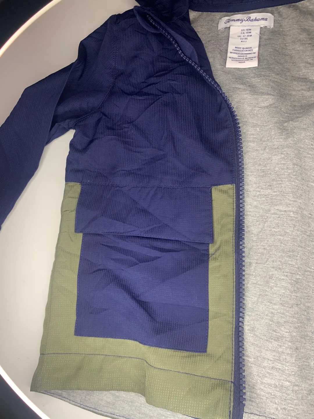 NWT Tommy Bahama 18M Windbreaker Jacket Set image indicator(5)