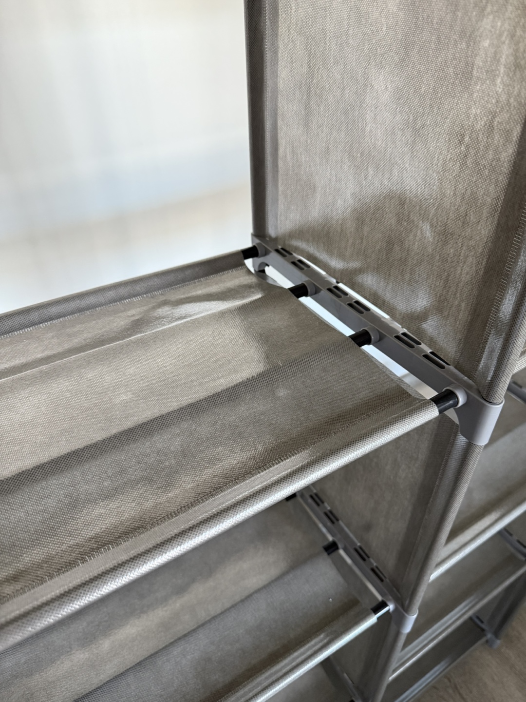 Grey Fabric/Book Shelf Organizer - photo 3