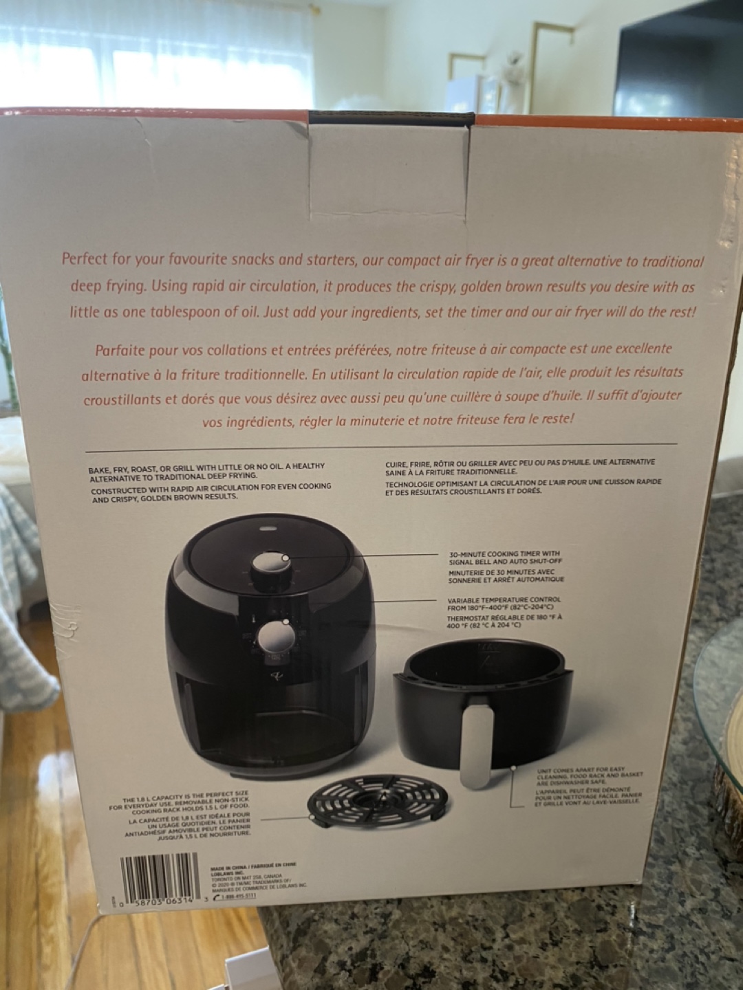 Brand new President's Choice Compact Air Fryer 1.8L - photo 2