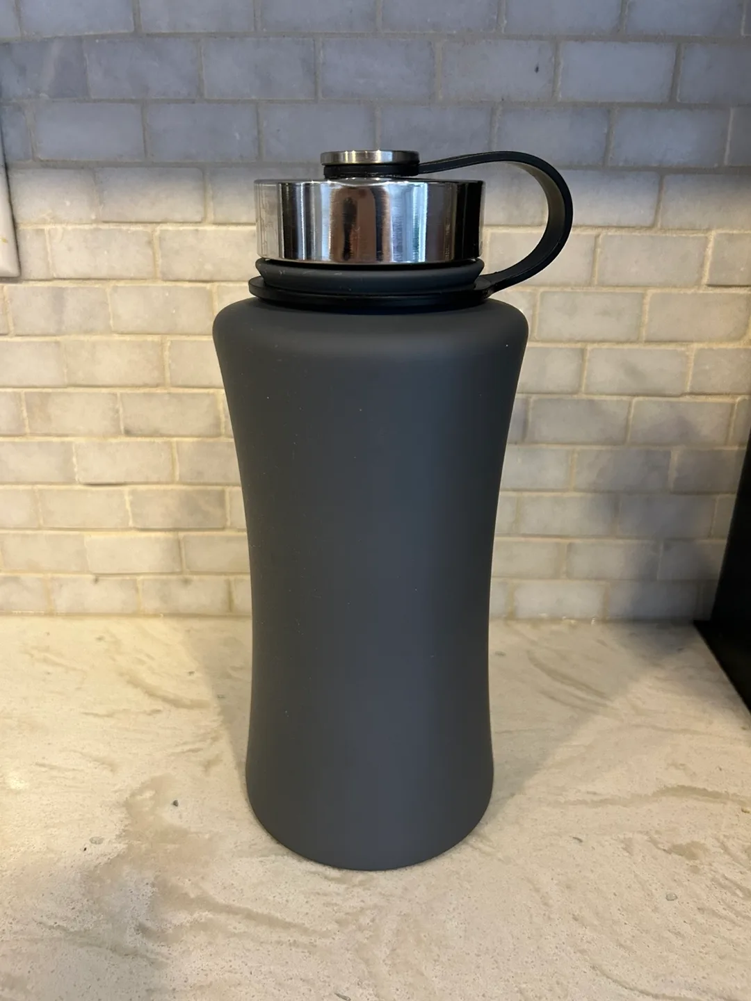 Indigo Grey Water Bottle thumbnail