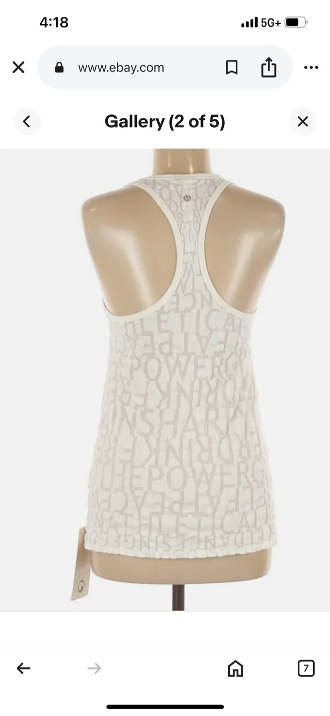 Lululemon Manifesto Racerback Tank Top image indicator(2)