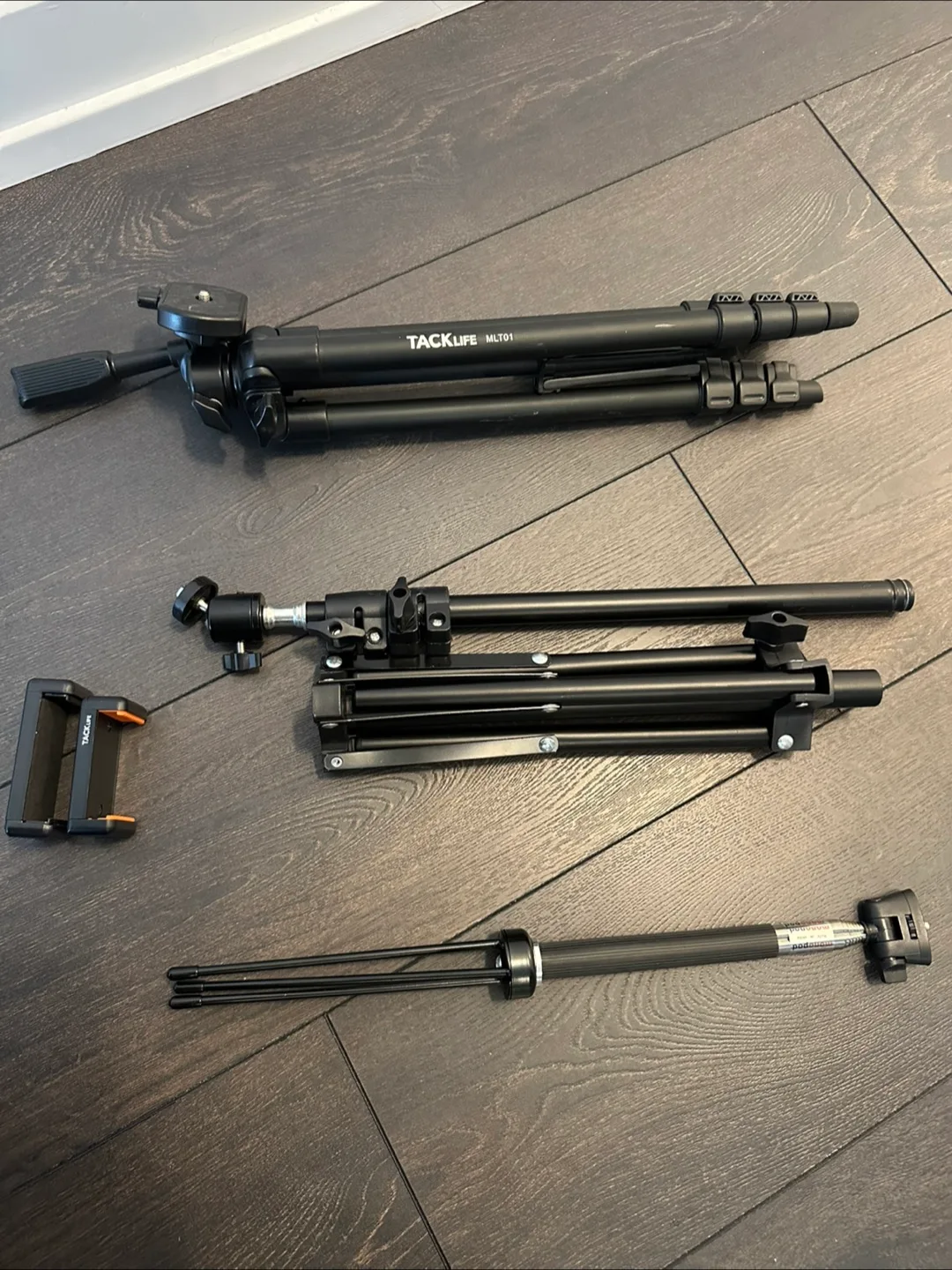 3 Tripods for Camera/Phone/Selfie Lights