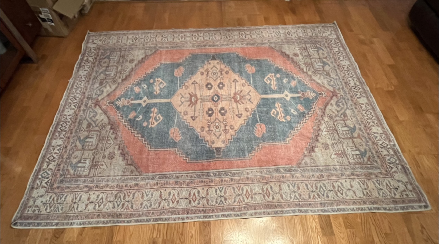 6’x 8’ Washable Area Rug