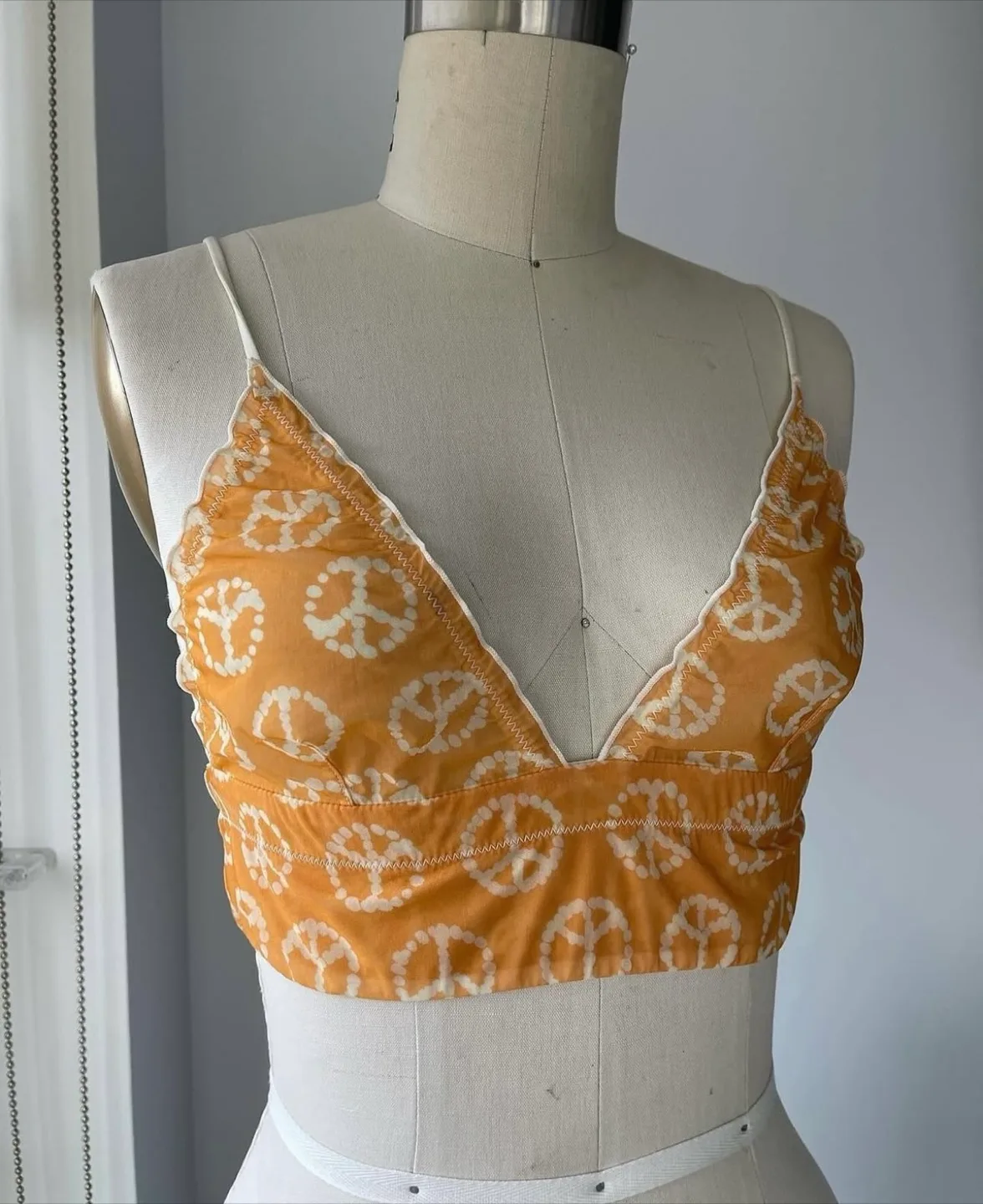 Out from under peace bralette size medium thumbnail