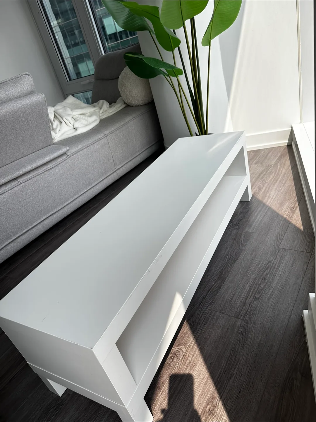 IKEA LACK White TV Bench (120x35x36 cm) thumbnail