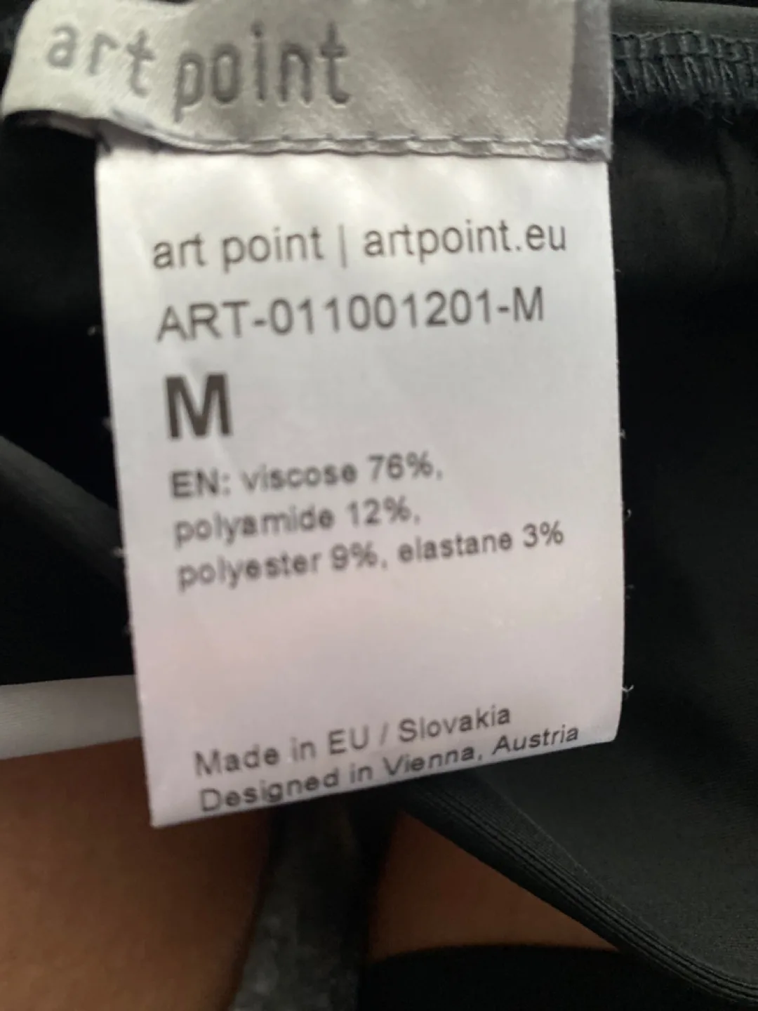 Art Point Black & White Pants - Size M image indicator(5)