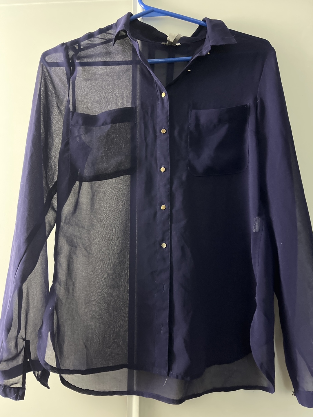 Dynamite Blouse - Size XS dark purple - photo 4