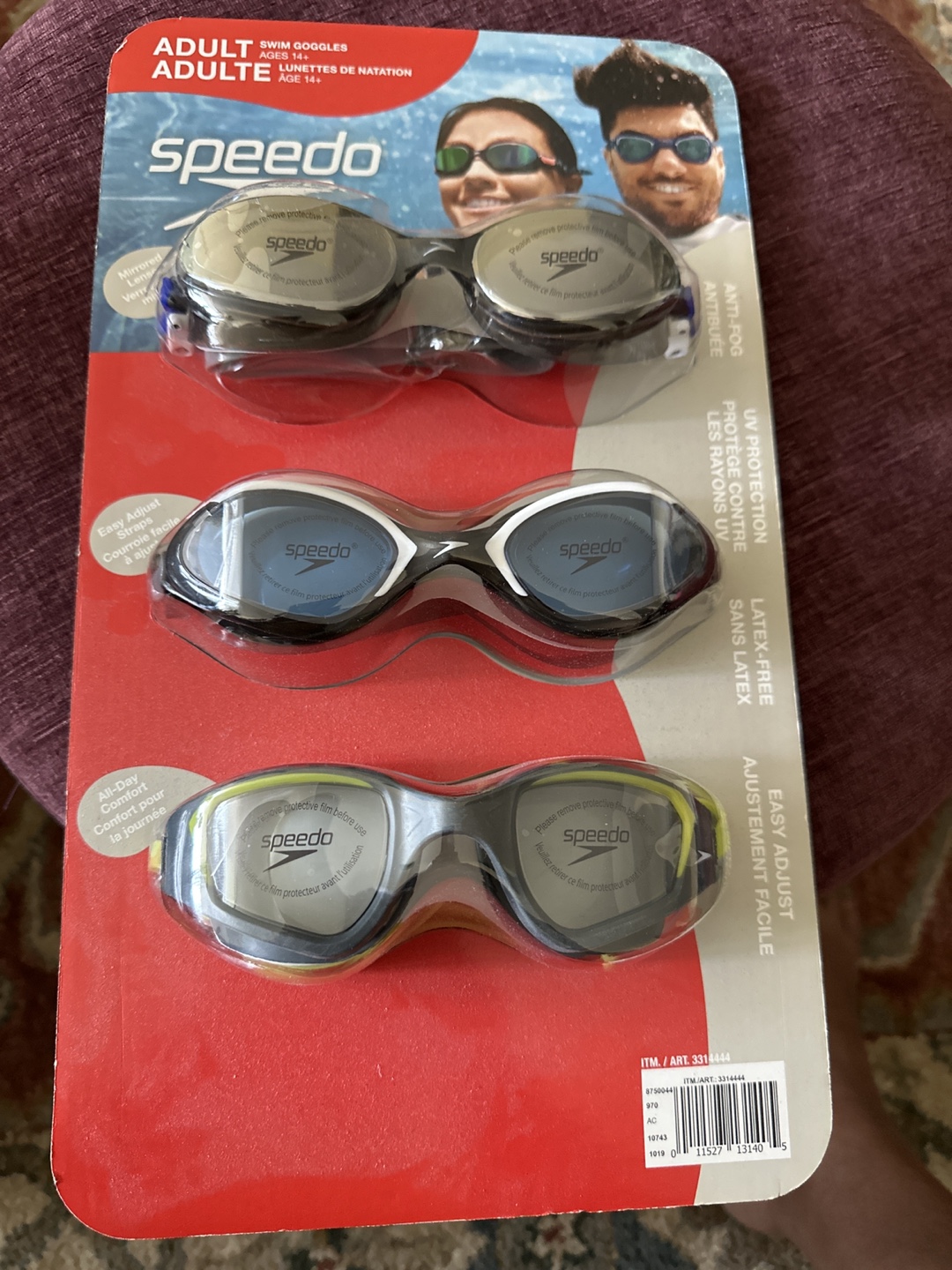 Speedo Adult Swim Goggles - New in Package