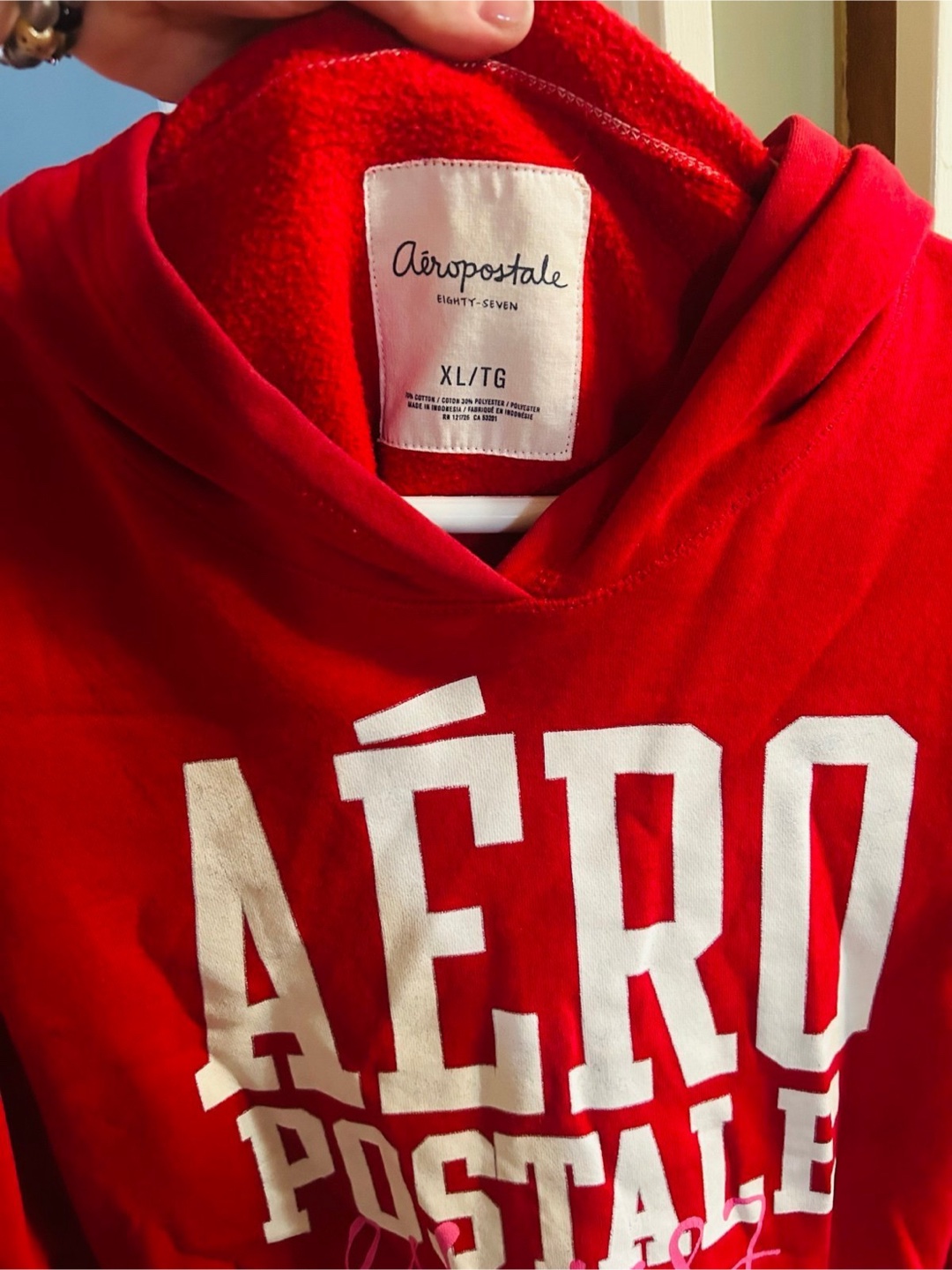Aeropostale Red Hoodie - Size XL - photo 3
