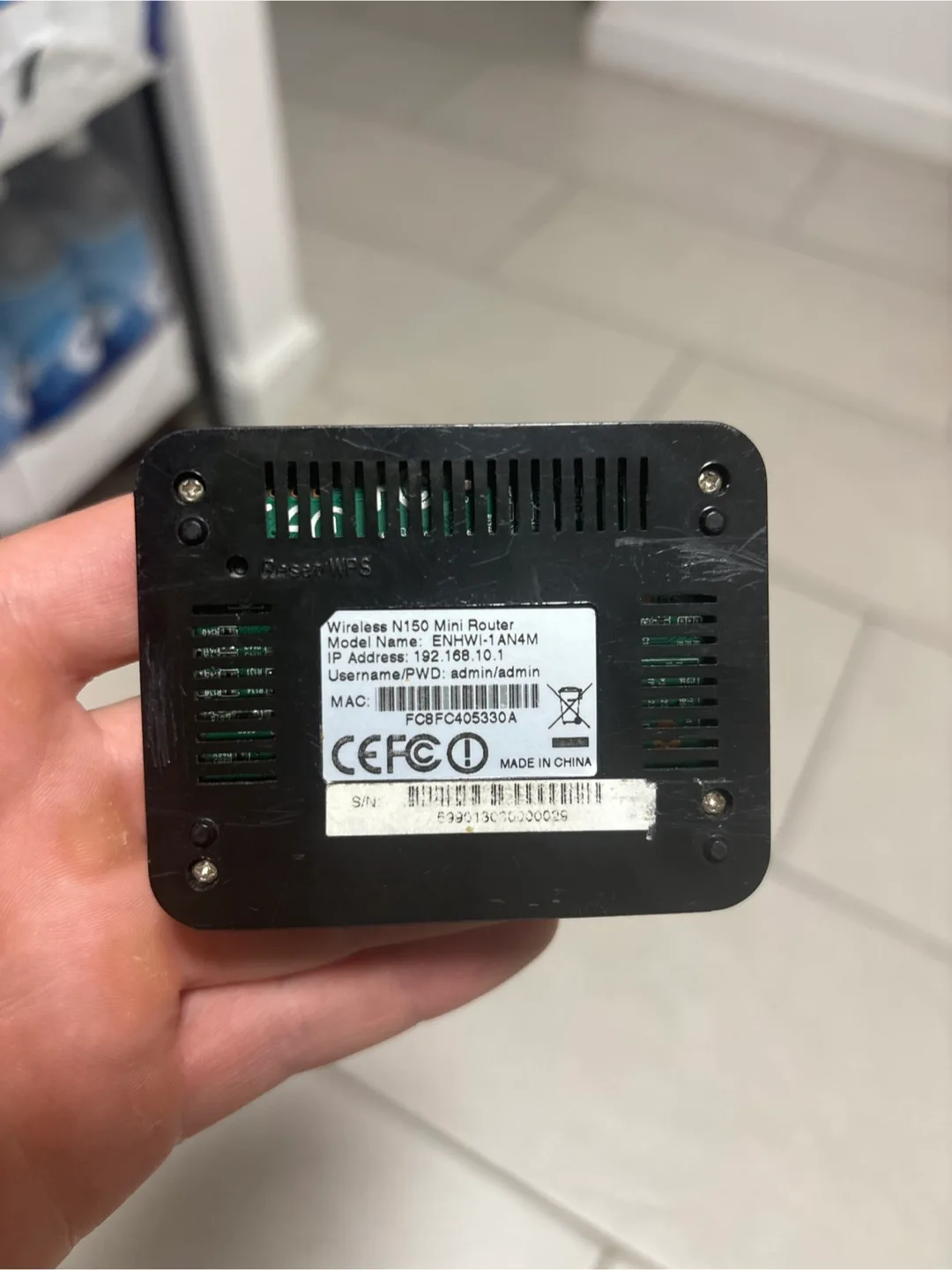 Wireless N150 Mini Router image indicator(2)