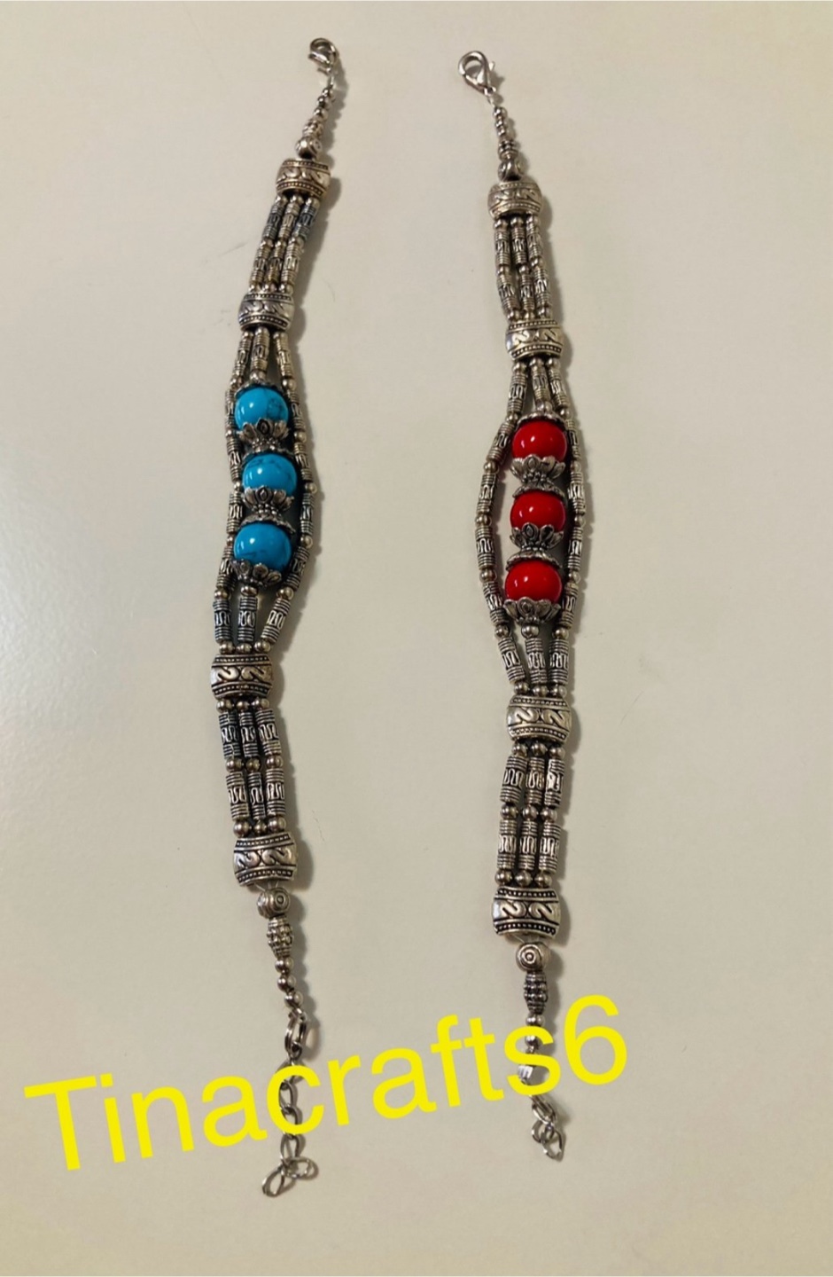 2 Handmade Beaded Bracelets - photo 3