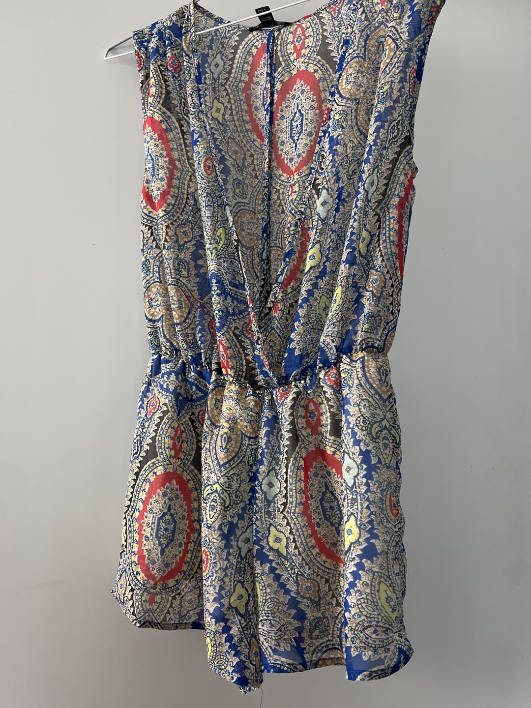 Paisley Romper - Size S