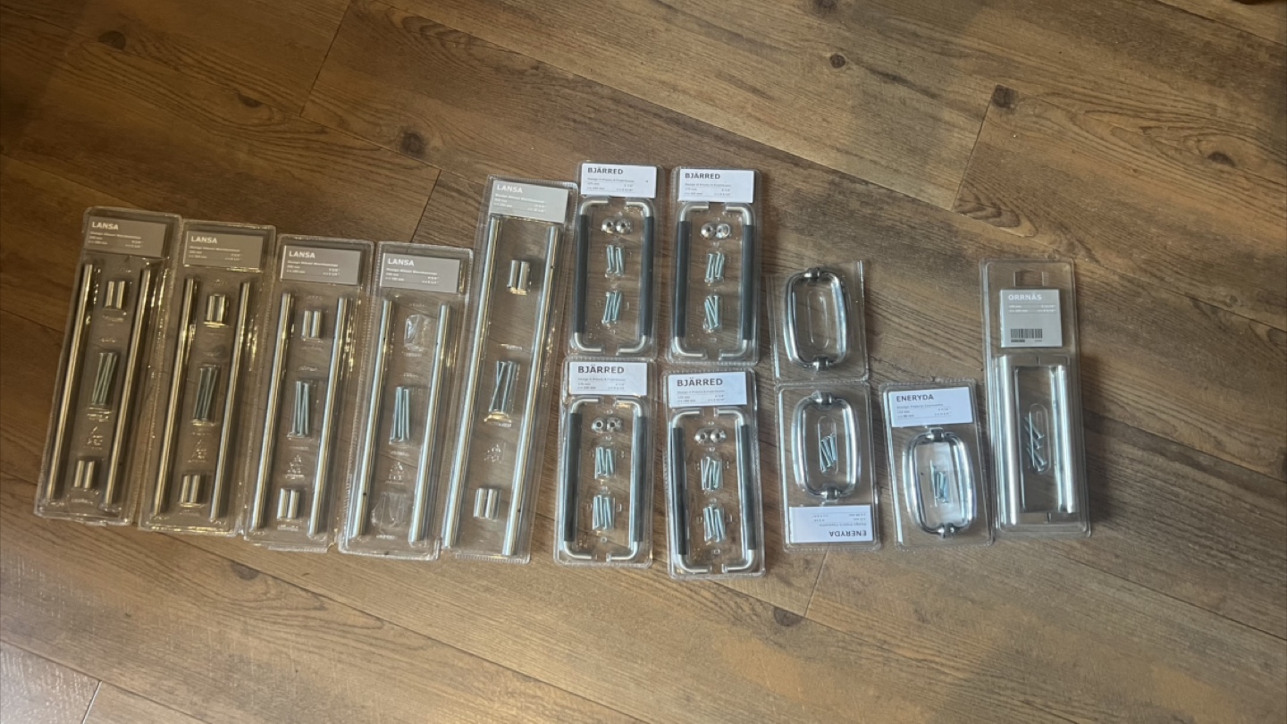 IKEA HANDLES Lansa, Bjarred, Enerdyda, Orrnäs Door Handles