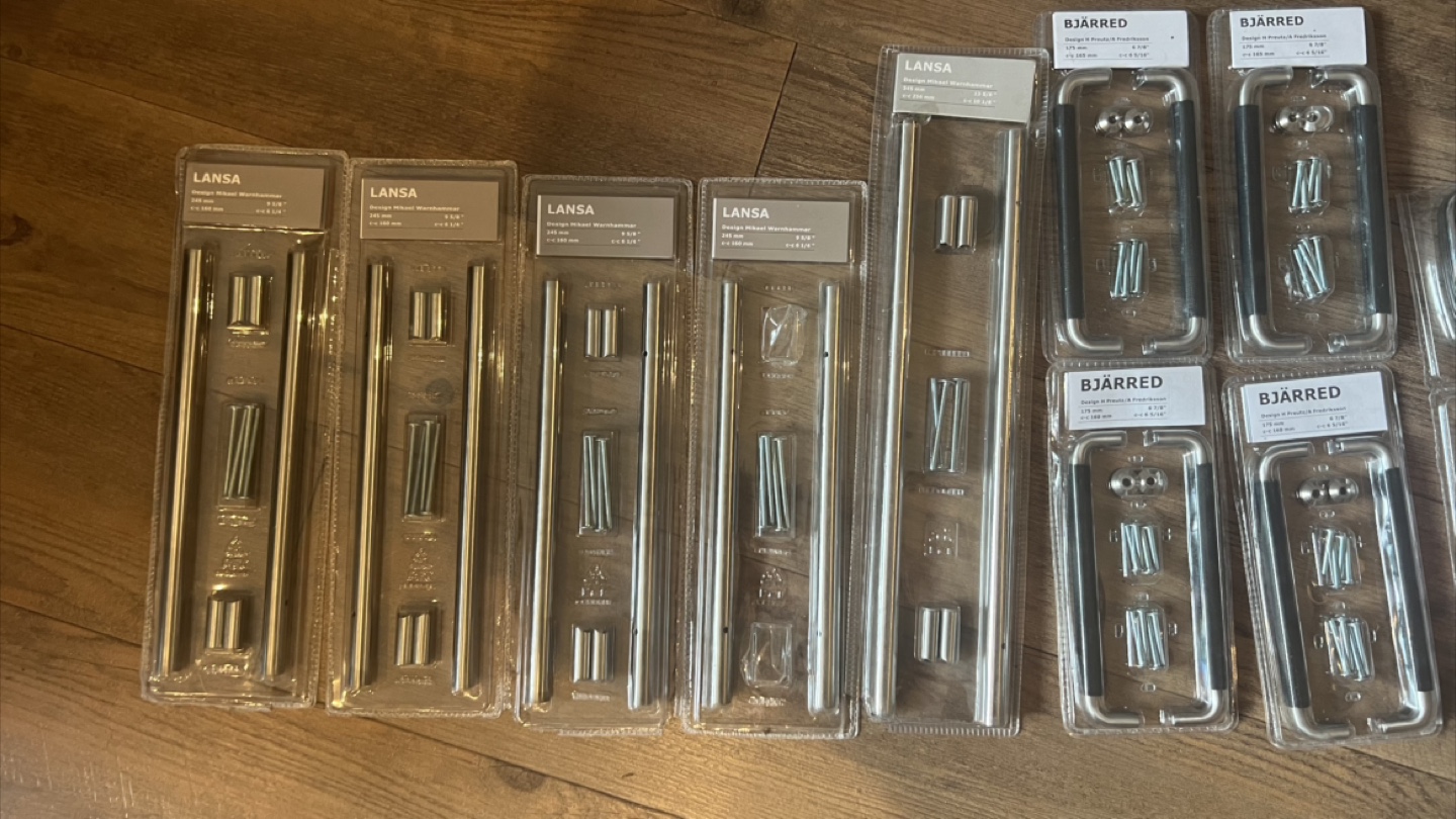 IKEA HANDLES Lansa, Bjarred, Enerdyda, Orrnäs Door Handles - photo 2