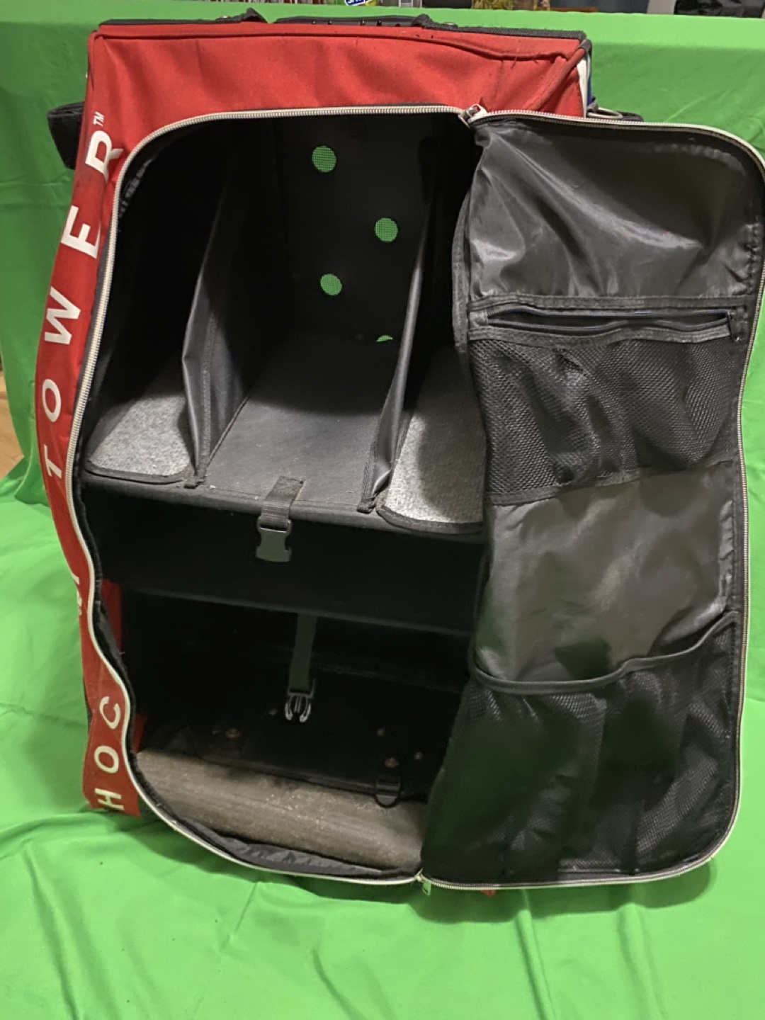 Grit Hockey Tower Equipment Bag - Red - photo 5