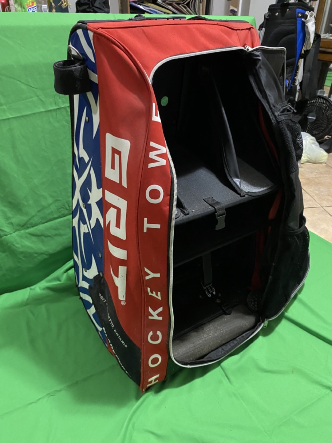 Grit Hockey Tower Equipment Bag - Red - photo 3