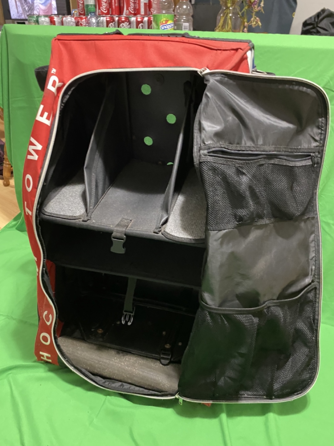 Grit Hockey Tower Equipment Bag - Red - photo 4