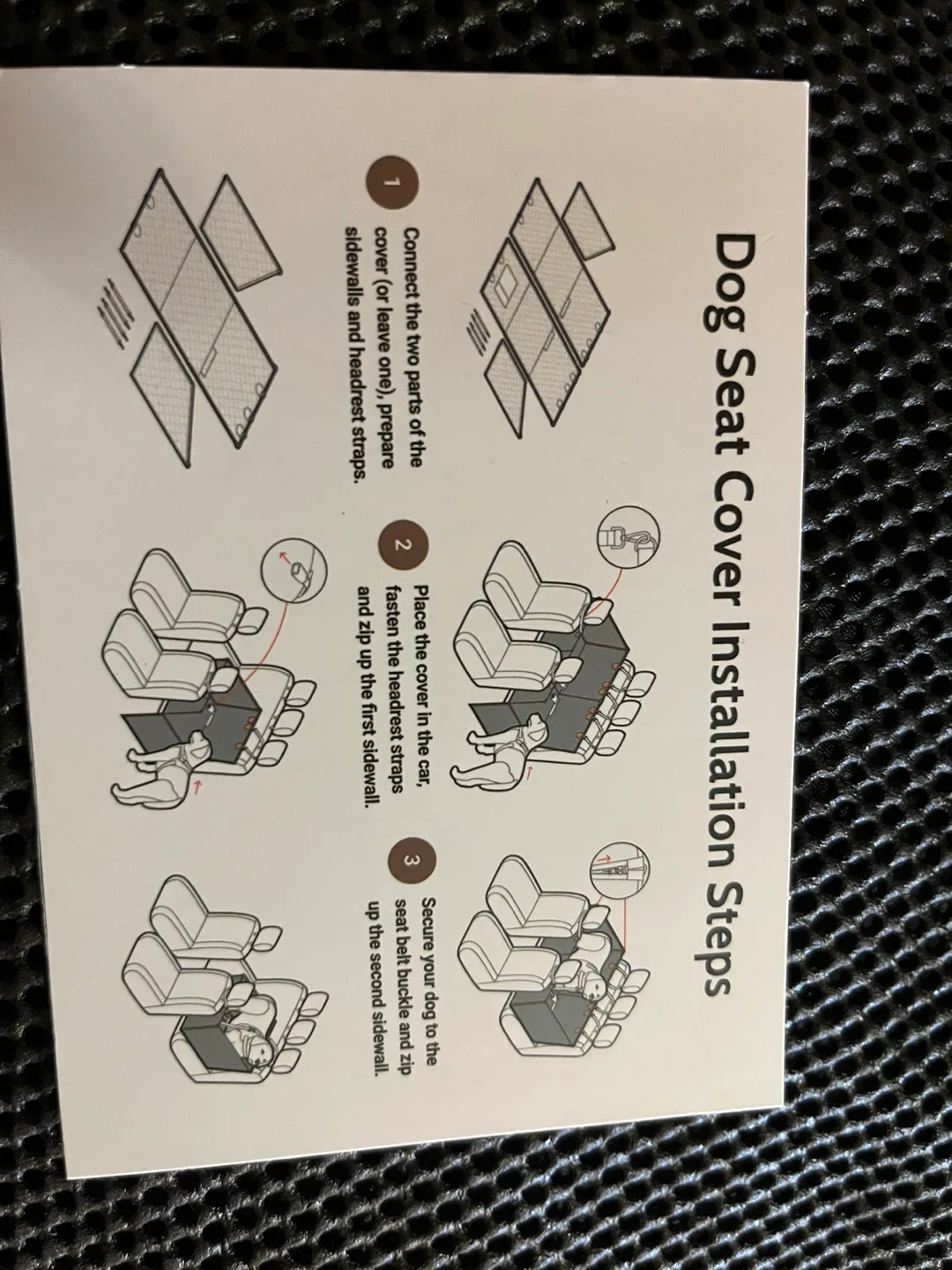 Dog Seat cover backseat extender image indicator(3)