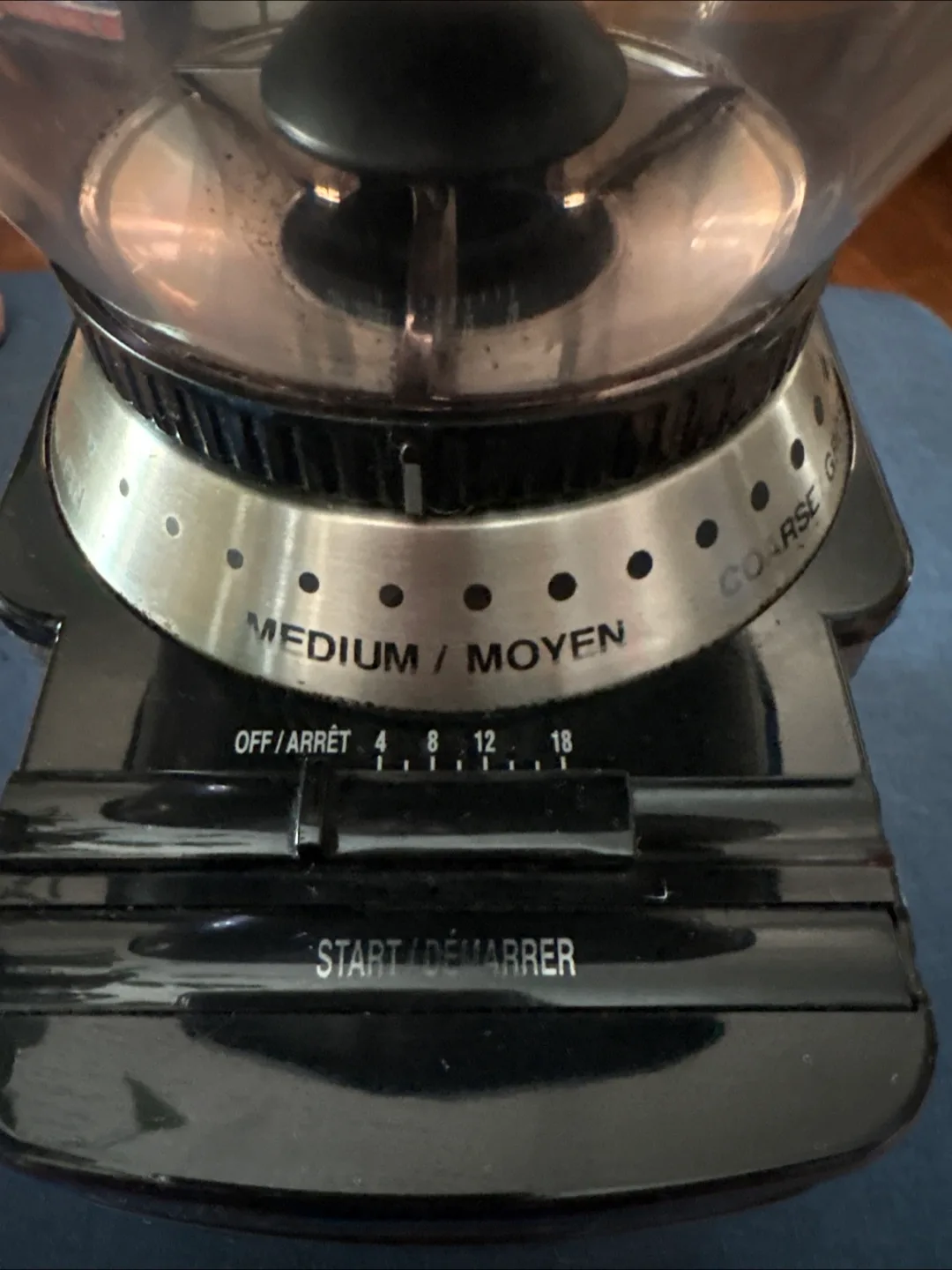 Cuisinart Coffee Grinder image indicator(2)