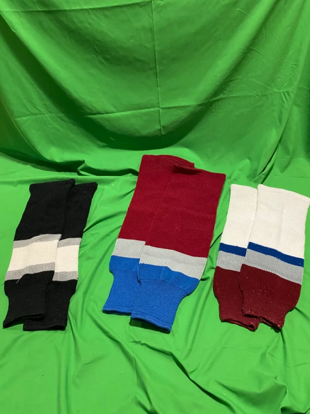3 pairs of Hockey Socks - Assorted Colours thumbnail