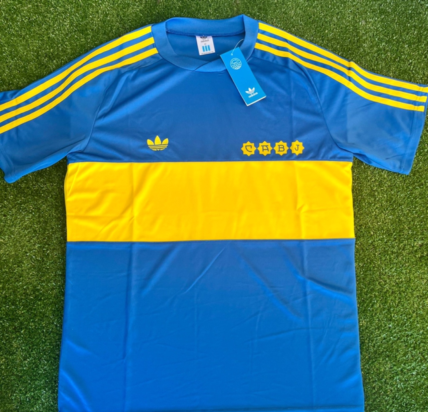 Adidas Boca Juniors Retro Football Jersey 1982