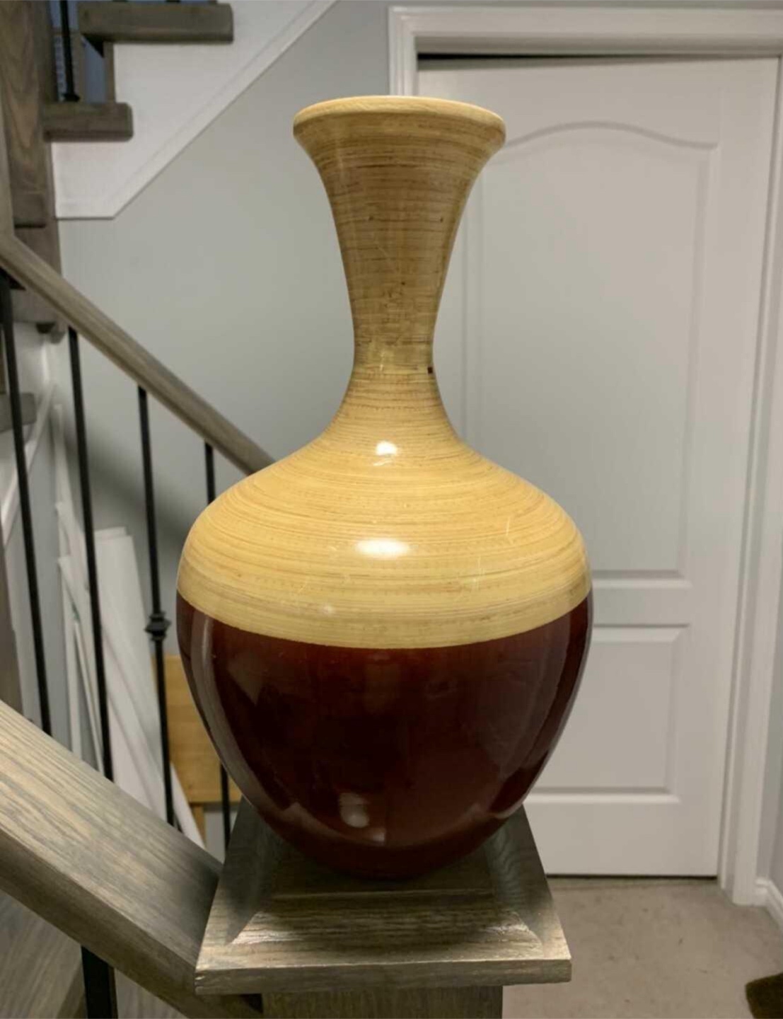 Decorative Two-Tone Vase