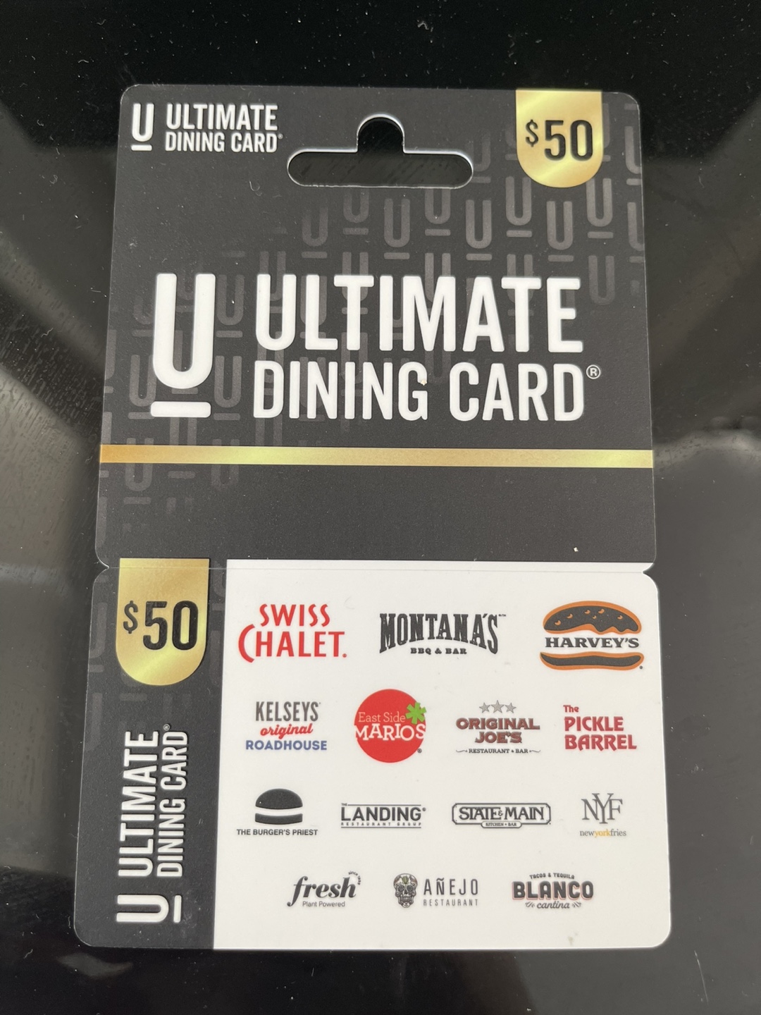 Ultimate Dining Card $50 Giftcard
