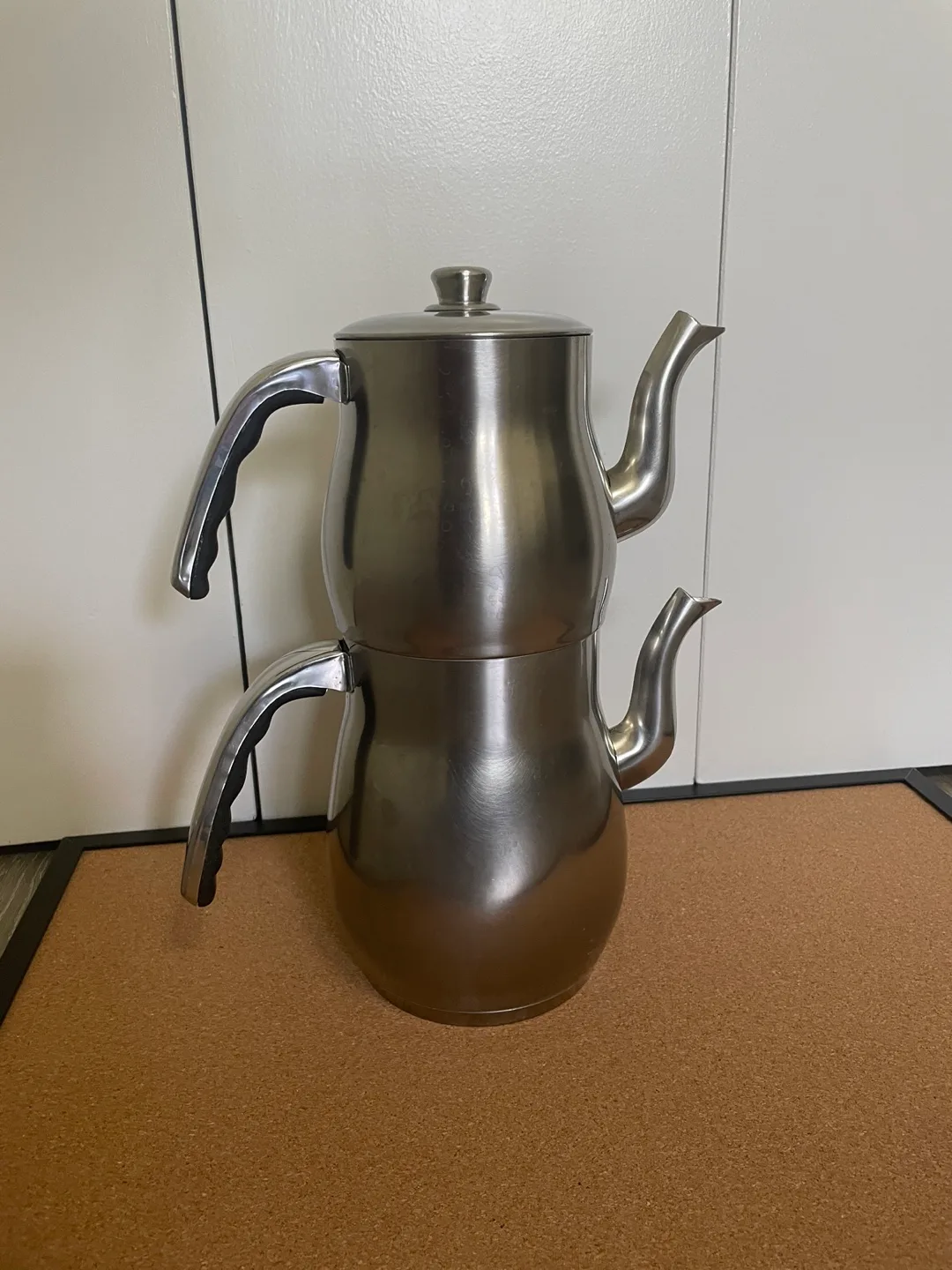 Stainless Steel Turkish Tea Pot thumbnail