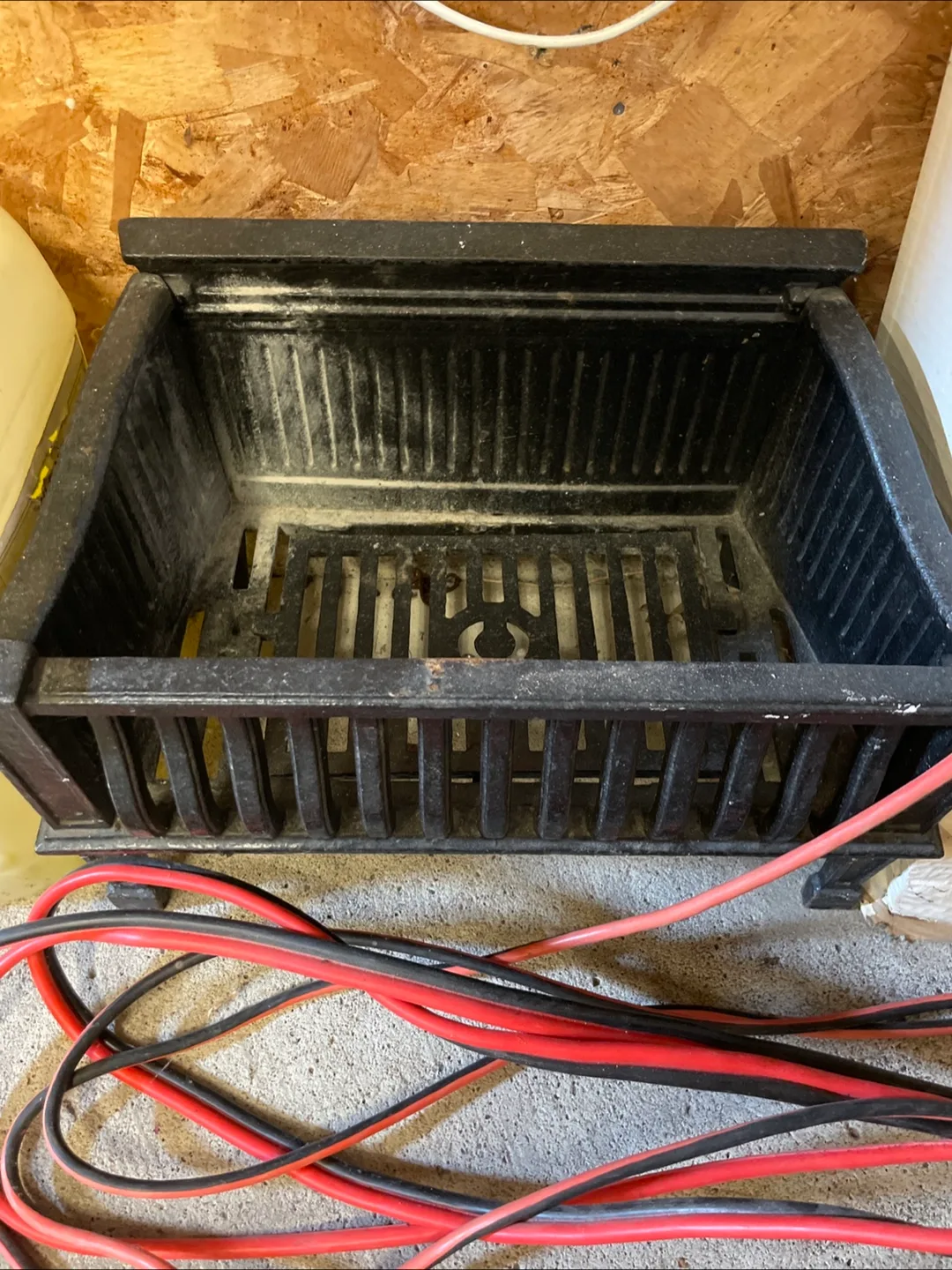 Fireplace Grate - Black thumbnail