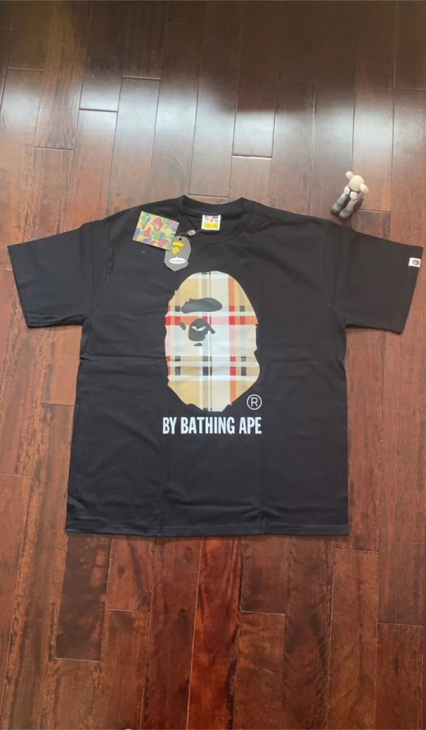 New BAPE By Bathing Ape Black Tee - XL thumbnail