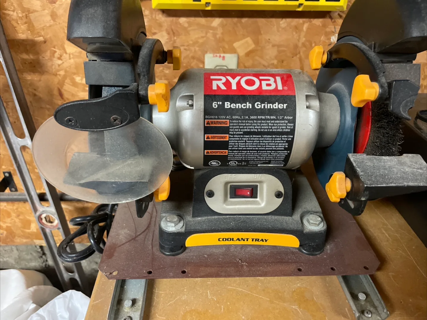 Ryobi 6" Bench Grinder thumbnail