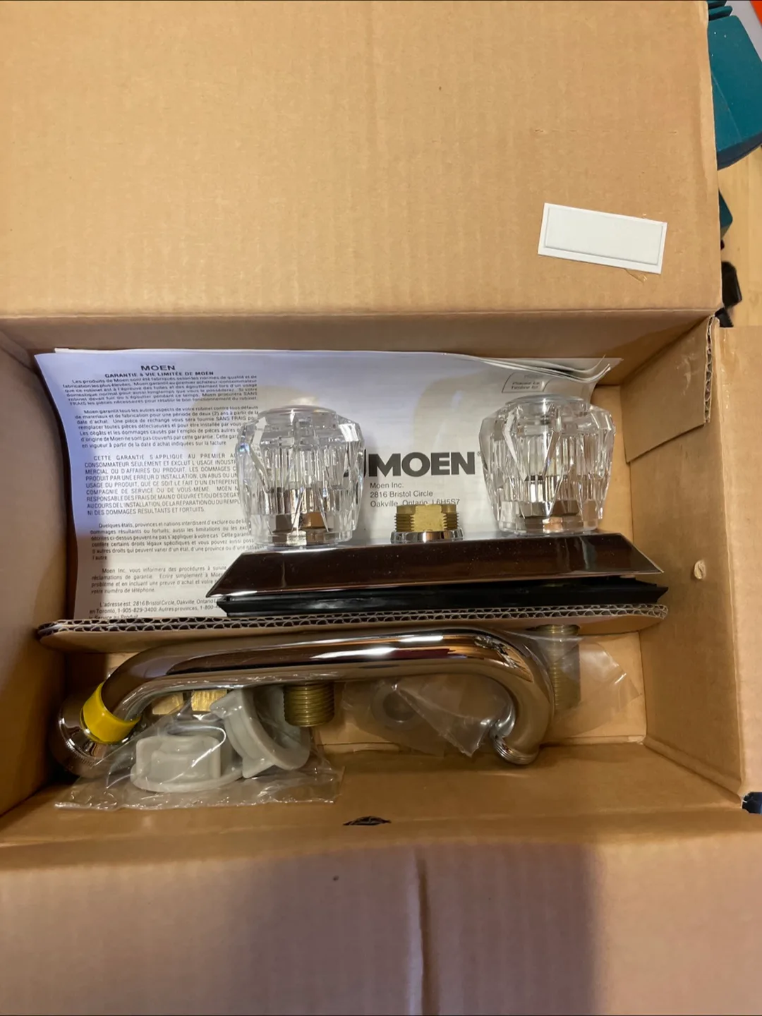 Moen Faucet Set - New in Box thumbnail
