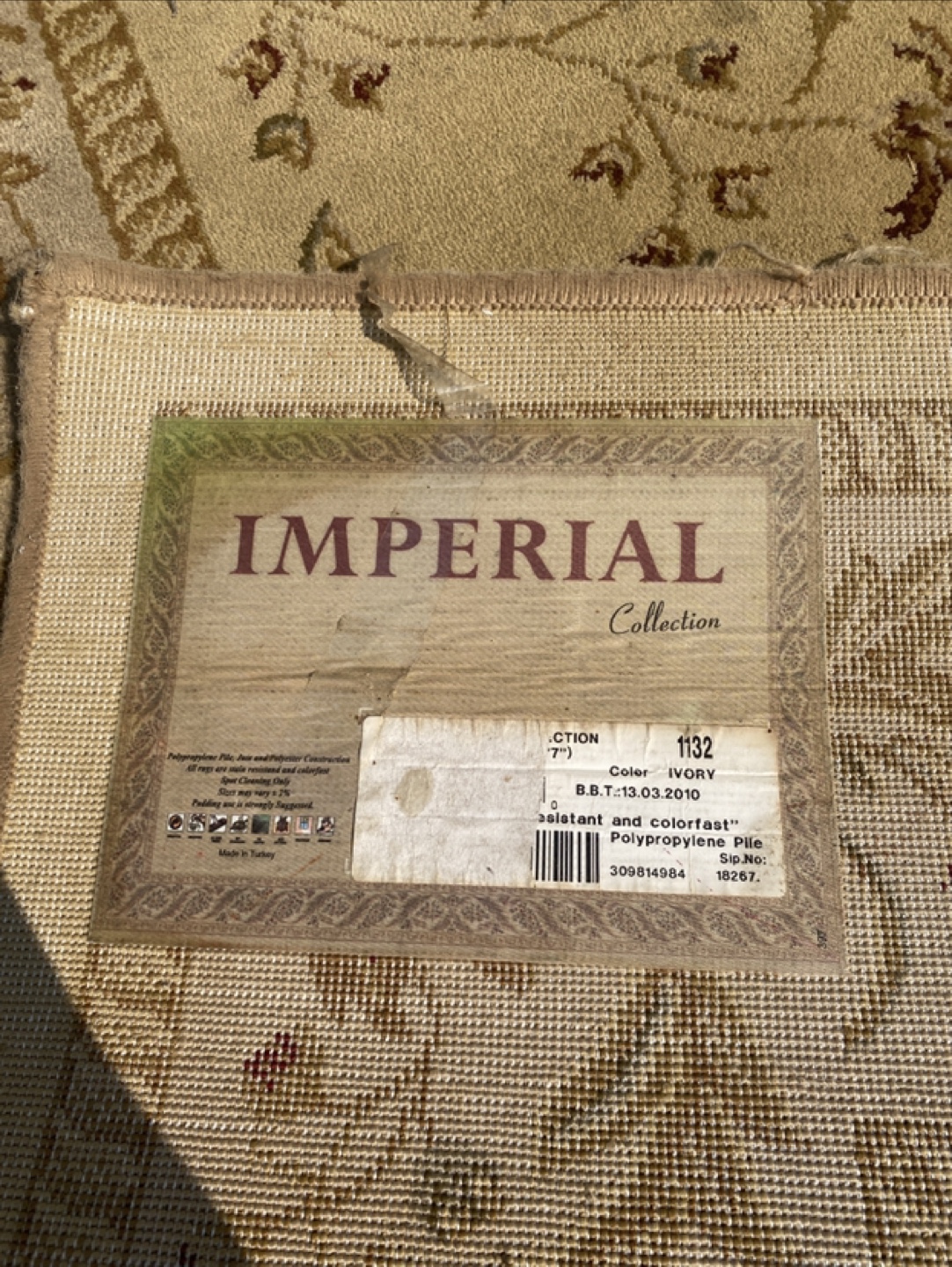 Imperial Collection Ivory Rug (7') - photo 2