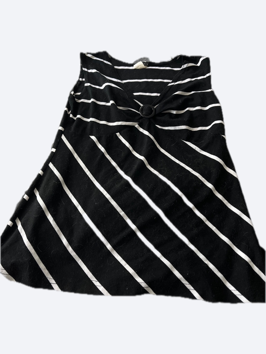 Clientele Striped top - will fit a small