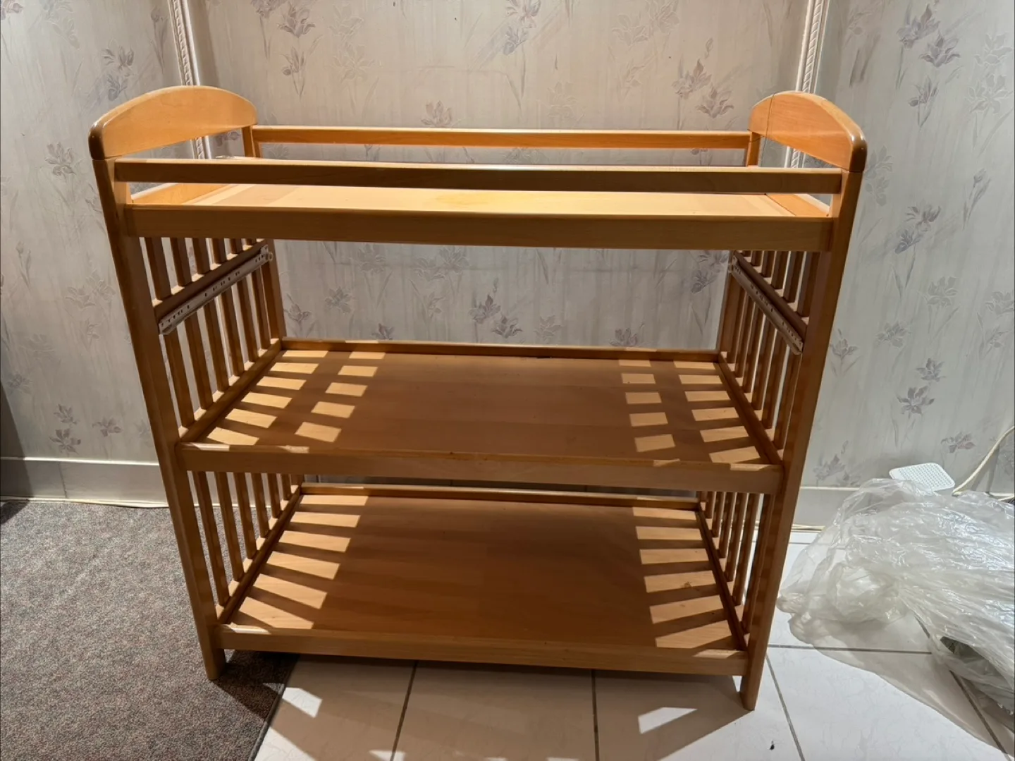 Wooden Baby Changing Table thumbnail