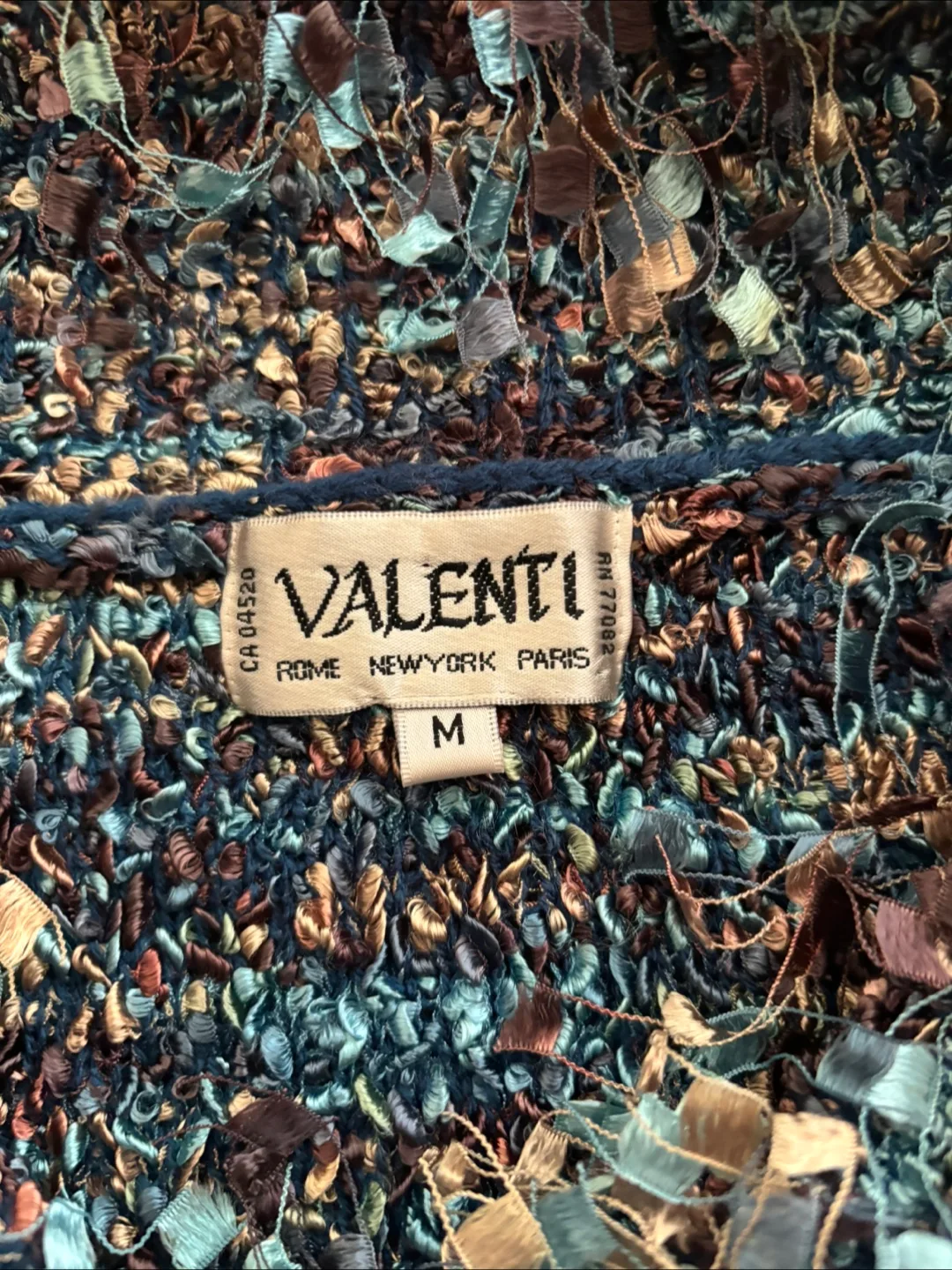 Unique Design Sweater - Blue, Brown, and Beige image indicator(8)