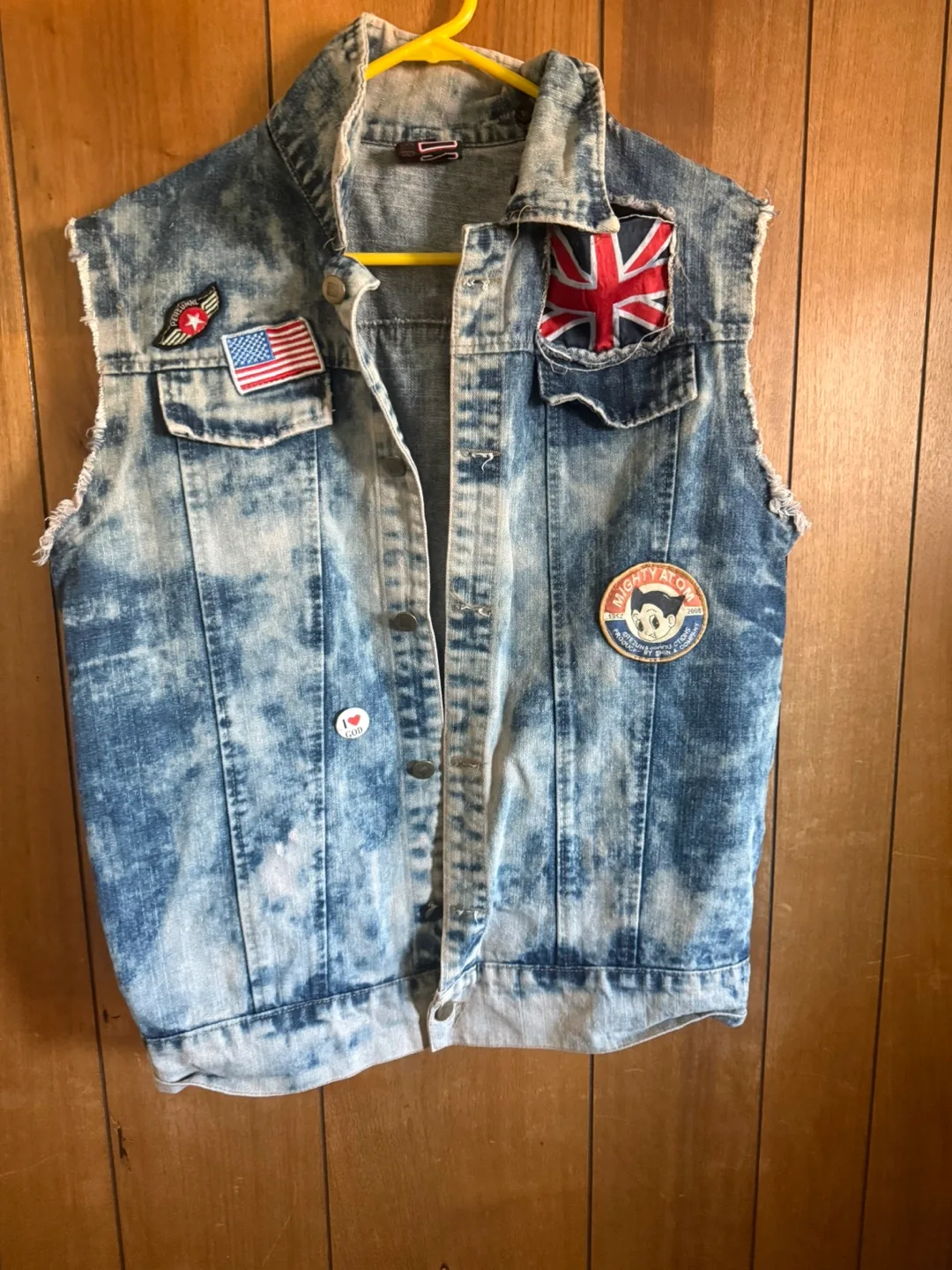 Hudson Jeans Denim Vest - Size M thumbnail