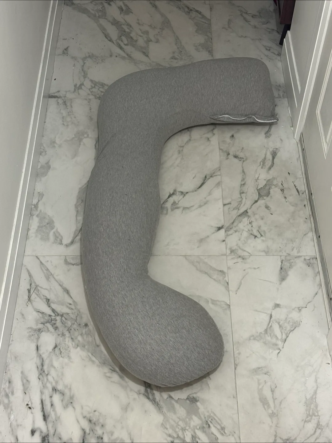 Grey Full Body Pregnancy Pillow thumbnail