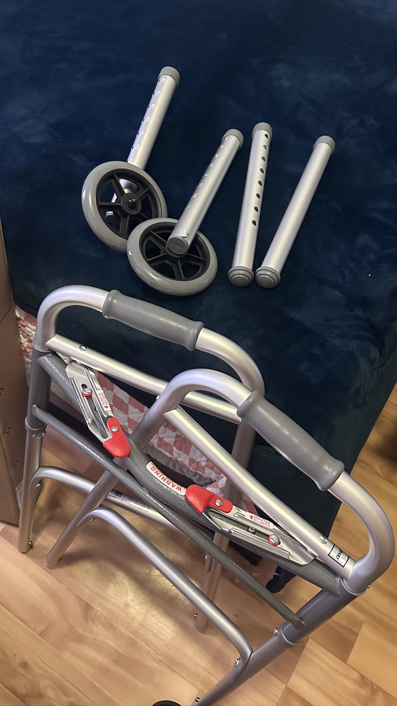 PreserveTech Deluxe Folding Walker w/ 5" Wheels - photo 4