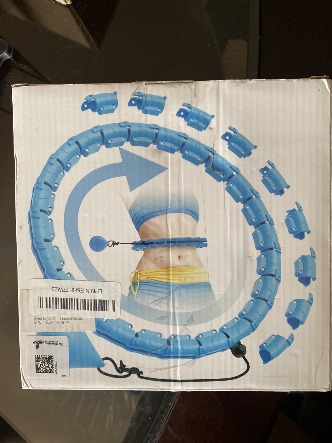 Smart Weighted Hula Hoop - Blue - photo 2